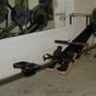 An indoor rowing machine