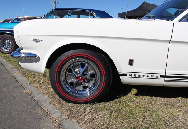 Muscle-era classic coupe